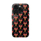 'I Love Us' Black Tough Phone Cases