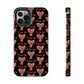 'I Love Us' Black Tough Phone Cases