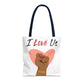 I Love Us Tote Bag