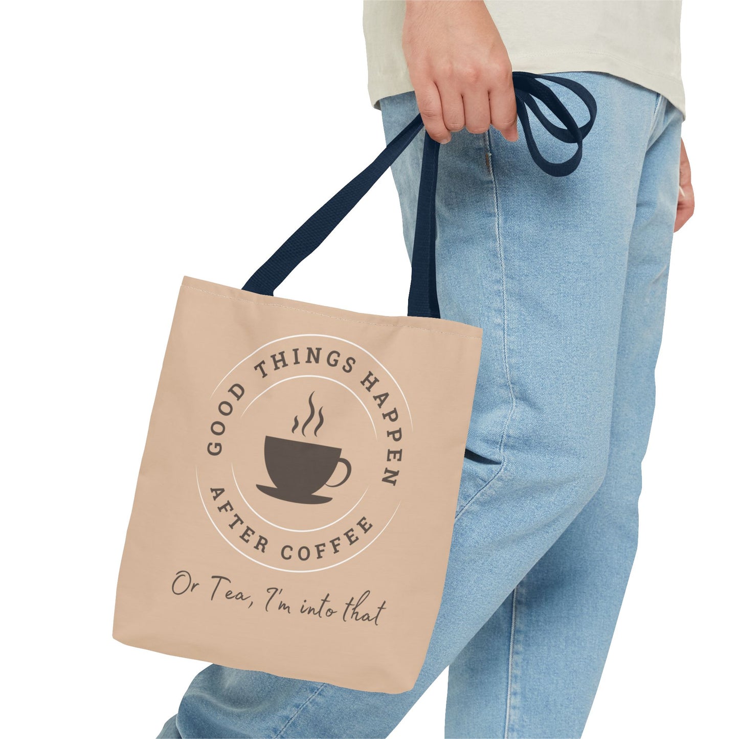 After Coffee Latte Vibe Tote Bag