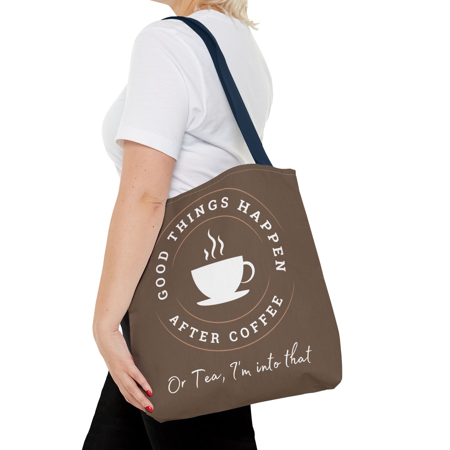 After Coffee Chocolate Vibe Tote Bag