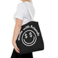 Hustle with Friends Black Tote Bag