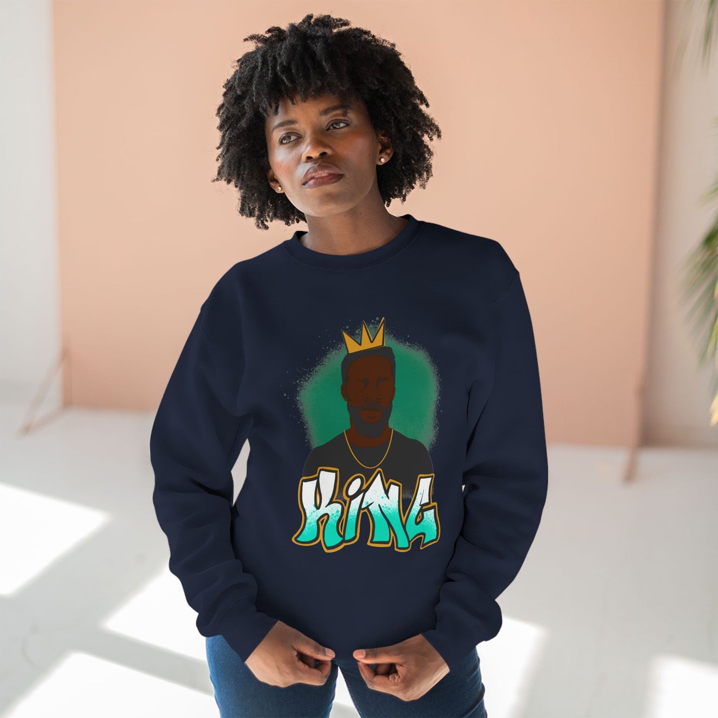 His Crown Crewneck Sweatshirt