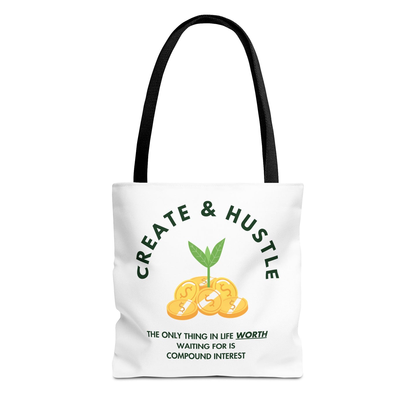 Create & Hustle Tote Bag