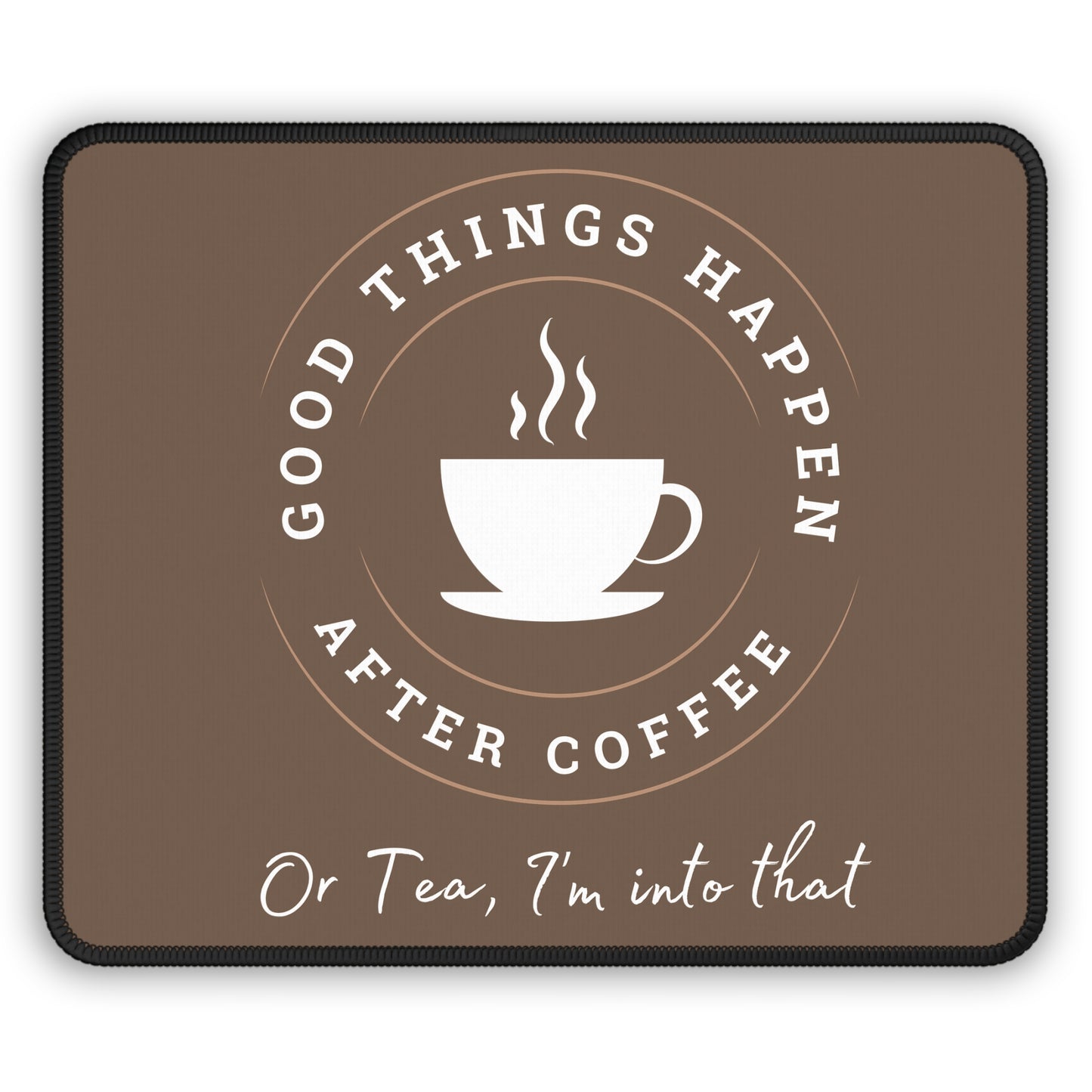 After Coffee Chocolate Gaming Mouse Pad