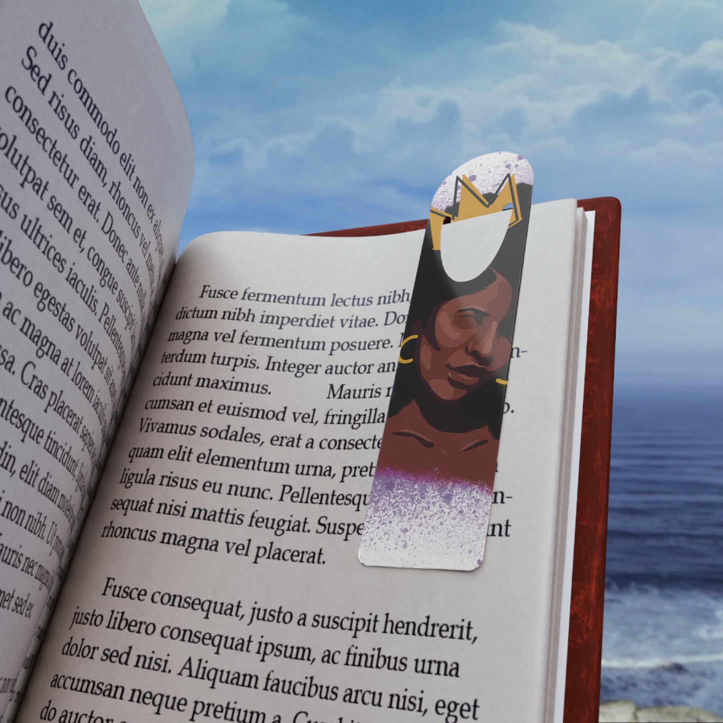 Purple Queen Bookmark