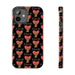 'I Love Us' Black Tough Phone Cases