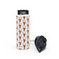 I Love Us White Stainless Steel Water Bottle