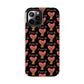 'I Love Us' Black Tough Phone Cases