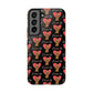 'I Love Us' Black Tough Phone Cases