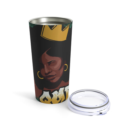 'Queen' Black Tumbler 20oz