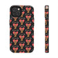 'I Love Us' Black Tough Phone Cases