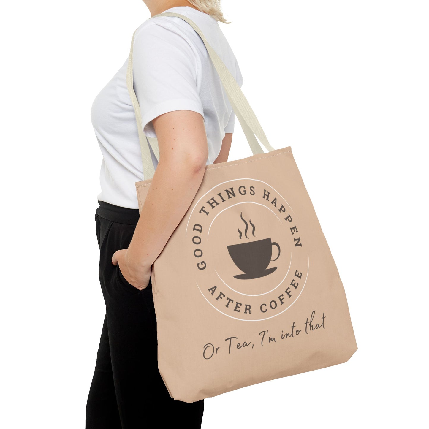 After Coffee Latte Vibe Tote Bag