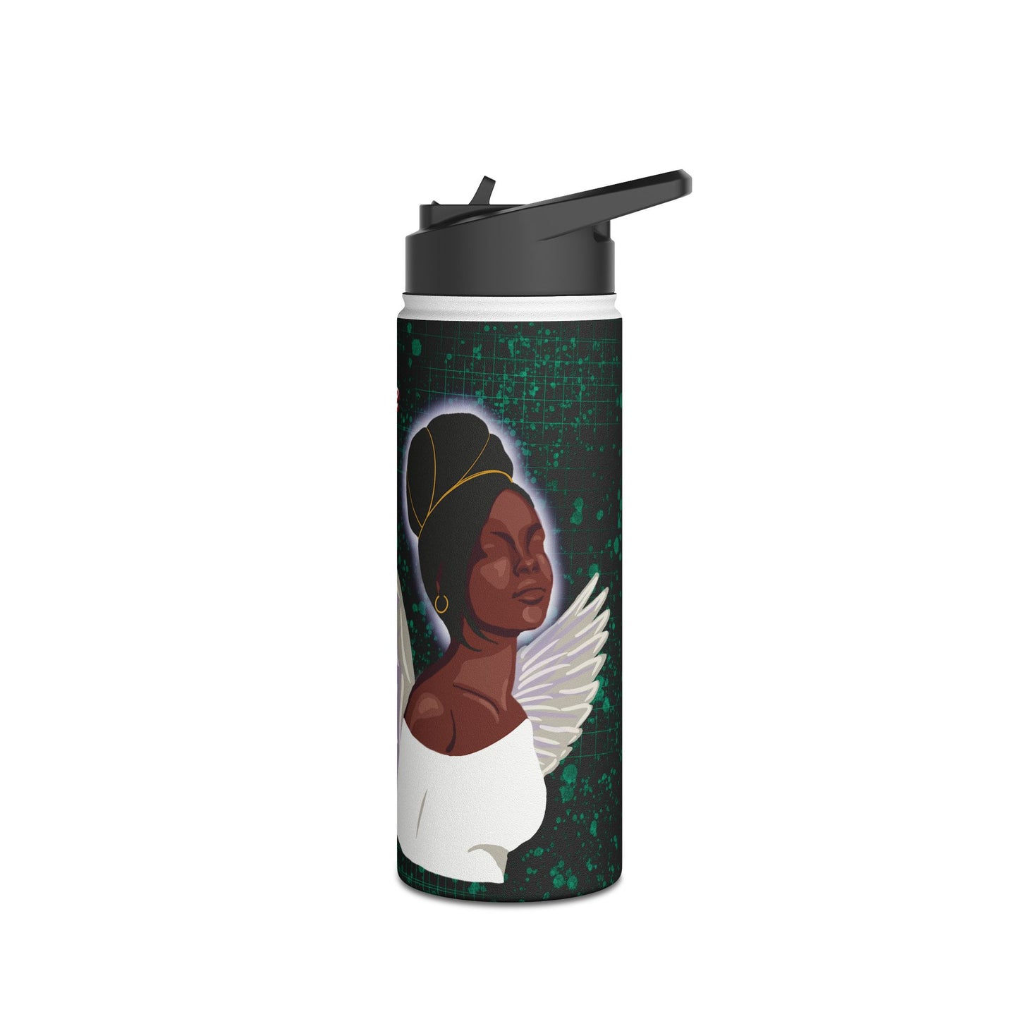 Angels Throw Hands Stainless Steel Water Bottle