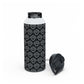 Hustle with Friends Black Stainless Steel Water Bottle