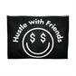 Hustle with Friends Black Accessory Pouch