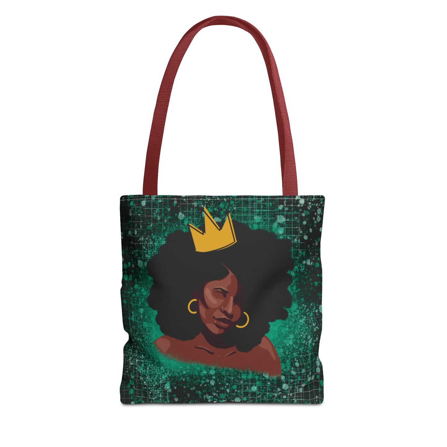 Blues Queen Black Tote Bag