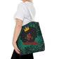 Blues Queen Black Tote Bag