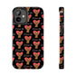 'I Love Us' Black Tough Phone Cases