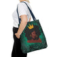 Blues Queen Black Tote Bag