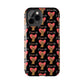 'I Love Us' Black Tough Phone Cases