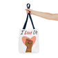 I Love Us Tote Bag