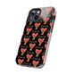 'I Love Us' Black Tough Phone Cases