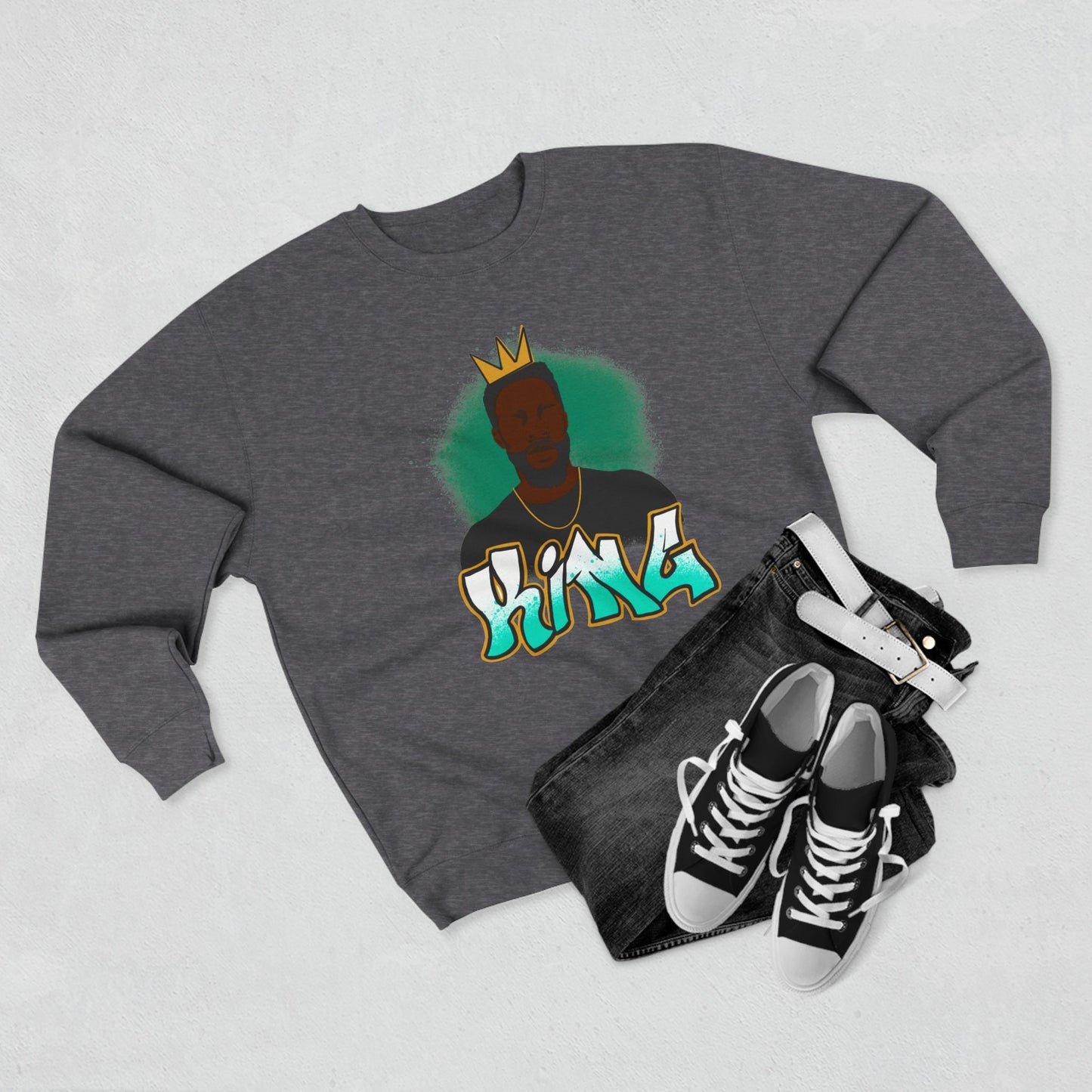 His Crown Crewneck Sweatshirt