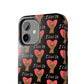 'I Love Us' Black Tough Phone Cases