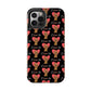 'I Love Us' Black Tough Phone Cases