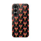 'I Love Us' Black Tough Phone Cases