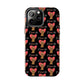 'I Love Us' Black Tough Phone Cases