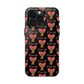 'I Love Us' Black Tough Phone Cases