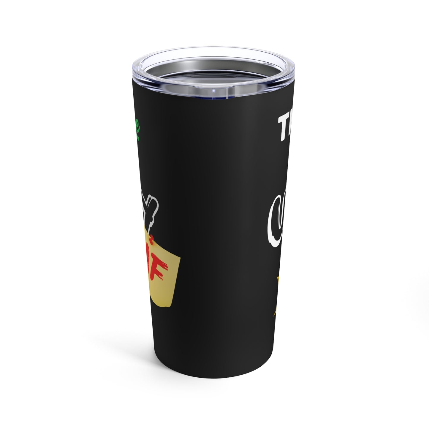 Uncomfy AF Black Tumbler 20oz