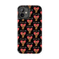 'I Love Us' Black Tough Phone Cases