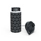 Hustle with Friends Black Stainless Steel Water Bottle