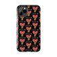 'I Love Us' Black Tough Phone Cases