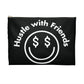 Hustle with Friends Black Accessory Pouch