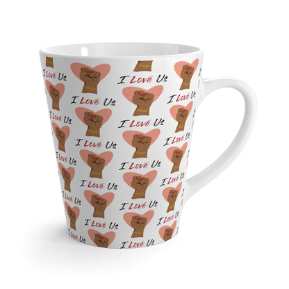 I Love Us Latte Mug