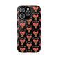 'I Love Us' Black Tough Phone Cases