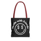 Hustle with Friends Black Tote Bag