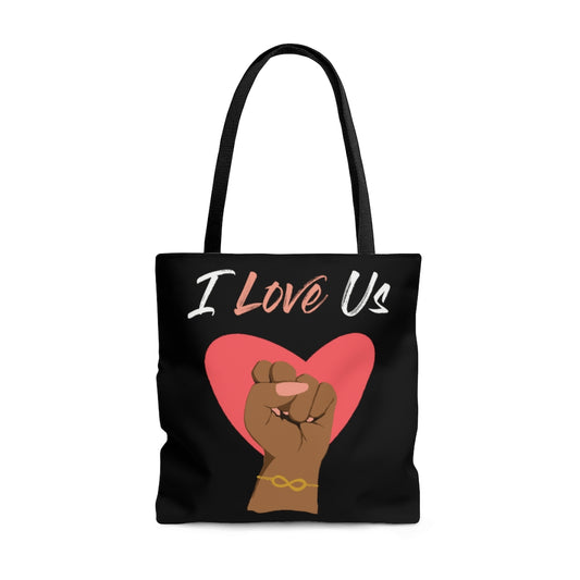 I Love Us Black Tote